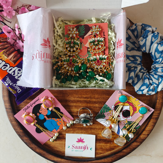 Saanjh Royal Glow Jewellery Hamper