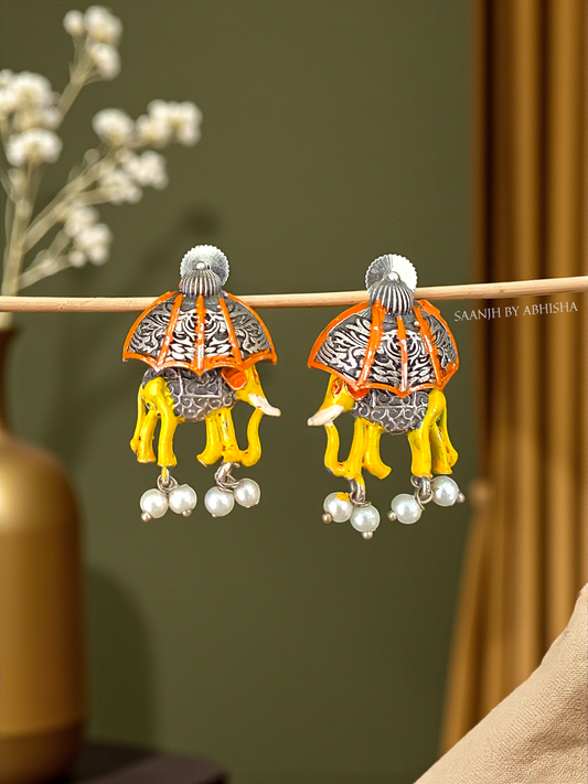 Hathi Haar Heritage Earrings