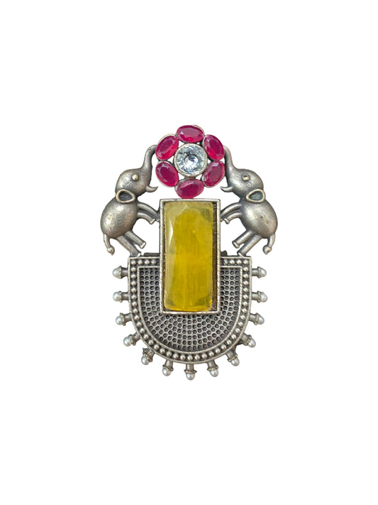 Hasti Bloom Silver Replica Ring