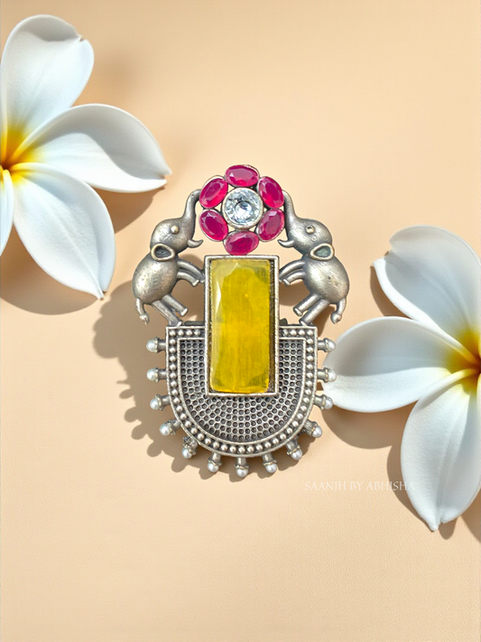 Hasti Bloom Silver Replica Ring