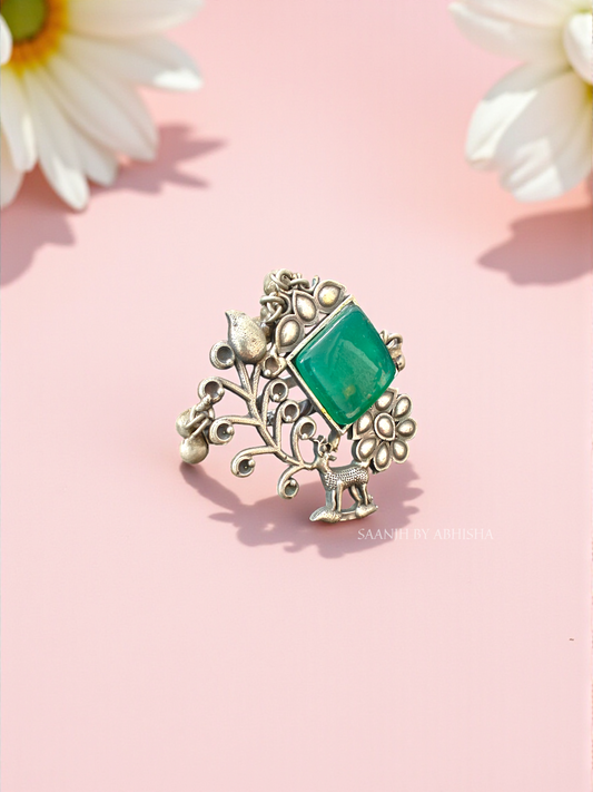 Vanya Silver Replica Ring