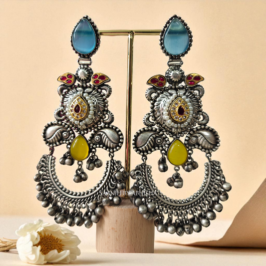 Noor Ghungroo Statement Earrings