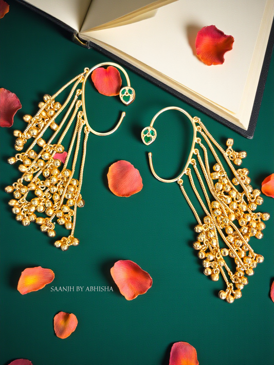 Noor Kashmiri Ghungroo Earcuff